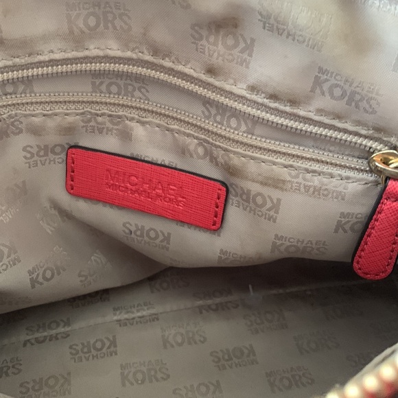 MICHAEL KORS crow body/purse bag pink - Picture 7 of 8